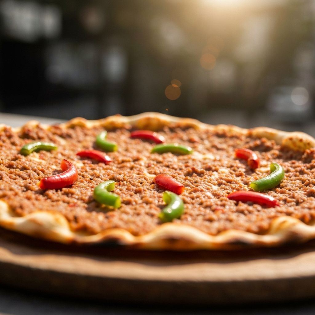 Turkish lahmacun
